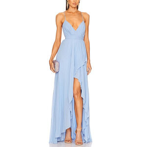 Michael Costello Light Blue Gown